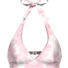 Aloha From Deer Woman's y Tie Dye Halter Neck Bikini Top BTH AFD848