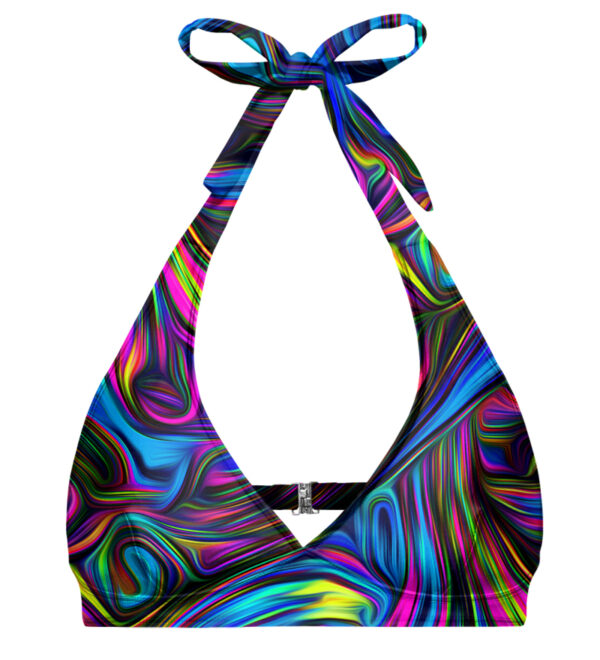 Aloha a szarvas női kiömléséből A Tint Halter nyakú bikini felső BTH AFD881