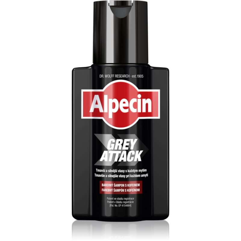 Alpecin Grey Attack sampon koffein kivonattal az őszülő haj ellen uraknak 200 ml-Ár