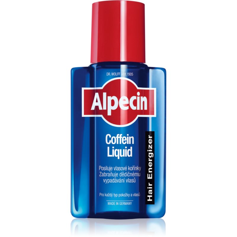 Alpecin Hair Energizer Caffeine Liquid tonik koffein kivonattal hajhullás ellen uraknak 200 ml-Eredeti