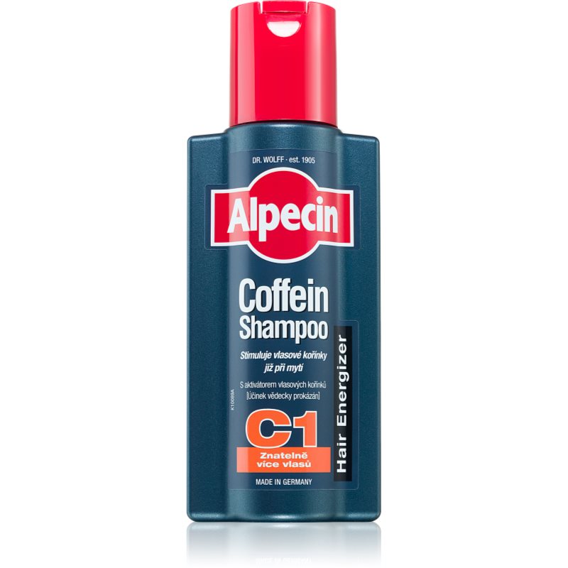 Alpecin Hair Energizer Coffein Shampoo C1 sampon férfiaknak koffein kivonattal hajnövesztést serkentő 250 ml-Eredeti