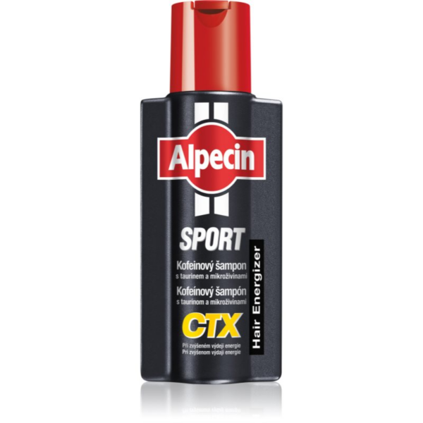Alpecin Sport CTX koffeines sampon hajhullás ellen megnövekedett energiafelhasználás esetén 250 ml-Eredeti