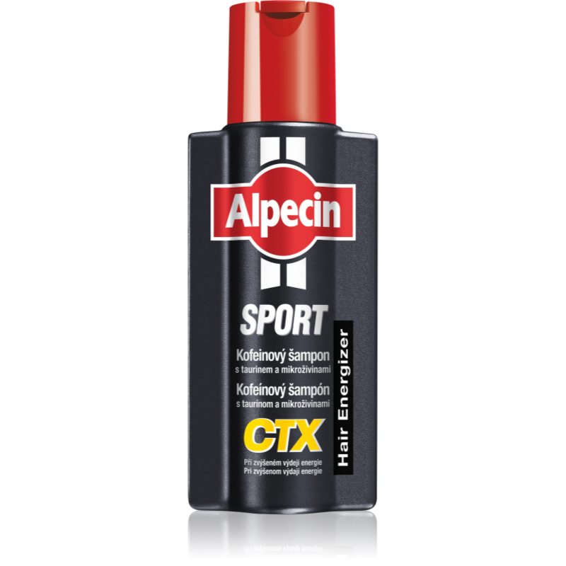 Alpecin Sport CTX koffeines sampon hajhullás ellen megnövekedett energiafelhasználás esetén 250 ml-Eredeti