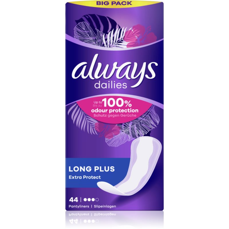 Always Dailies Long Plus Extra tisztasági betétek 44 db-Ár