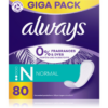 Always Daily Fresh Normal tisztasági betétek parfümmentes 80 db-Ár