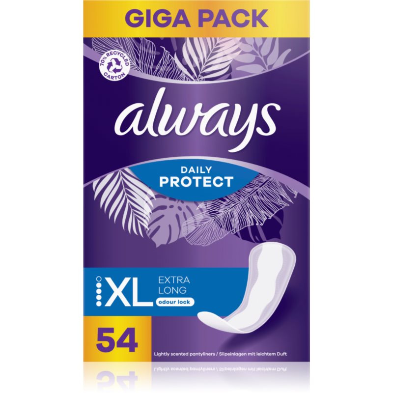 Always Daily Protect Extra Long tisztasági betétek illatosított 54 db-Ár