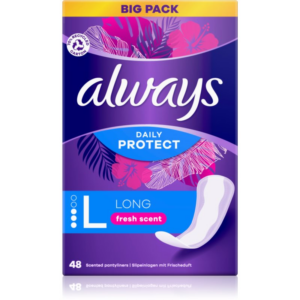 Always Daily Protect Long Fresh Scent tisztasági betétek illatosított 48 db-Ár