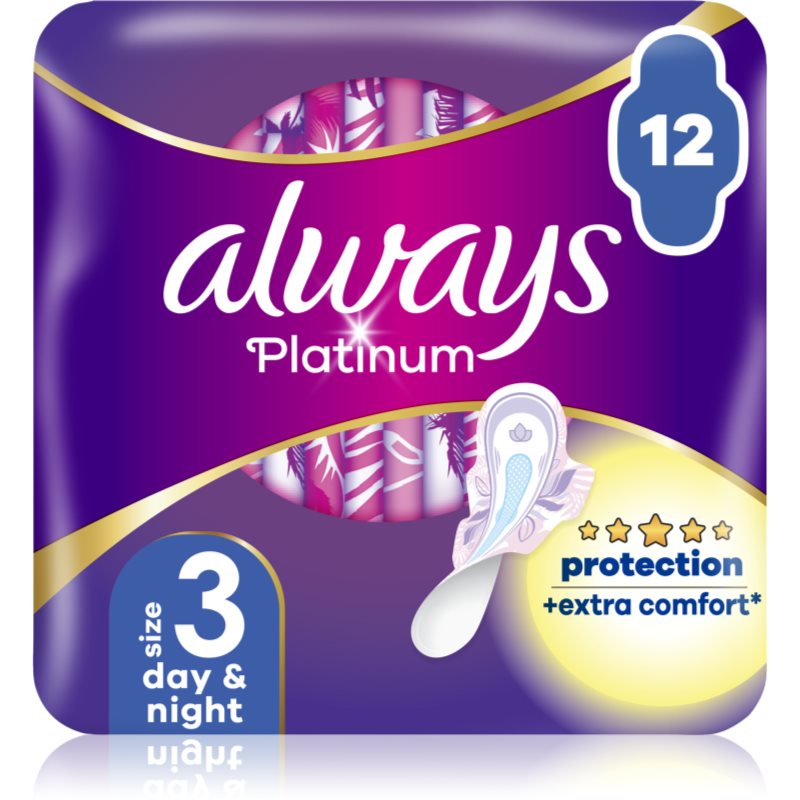 Always Platinum Night Size 3 egészségügyi betétek éjszakára 12 db-Ár
