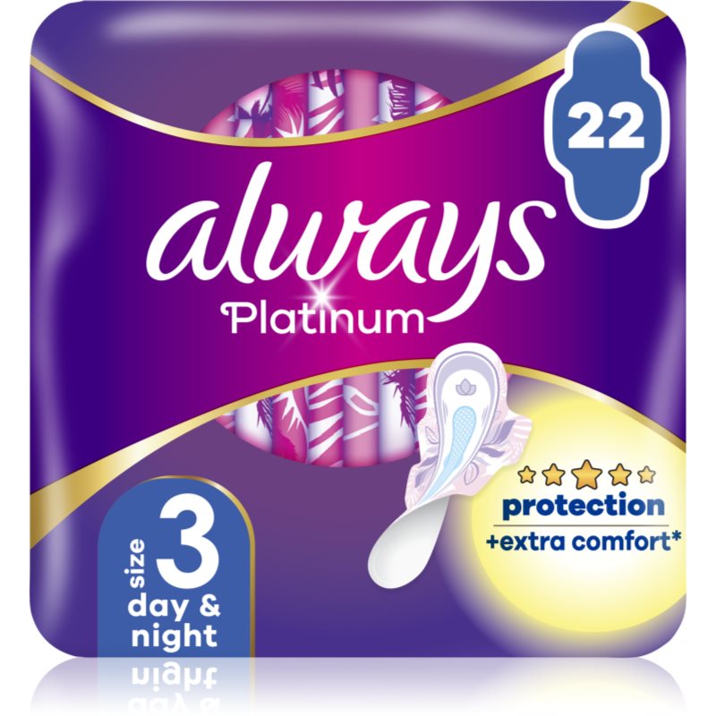 Always Platinum Night Size 3 egészségügyi betétek éjszakára 22 db-Ár