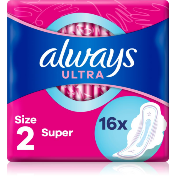 Always Ultra Super egészségügyi betétek 16 db-Ár