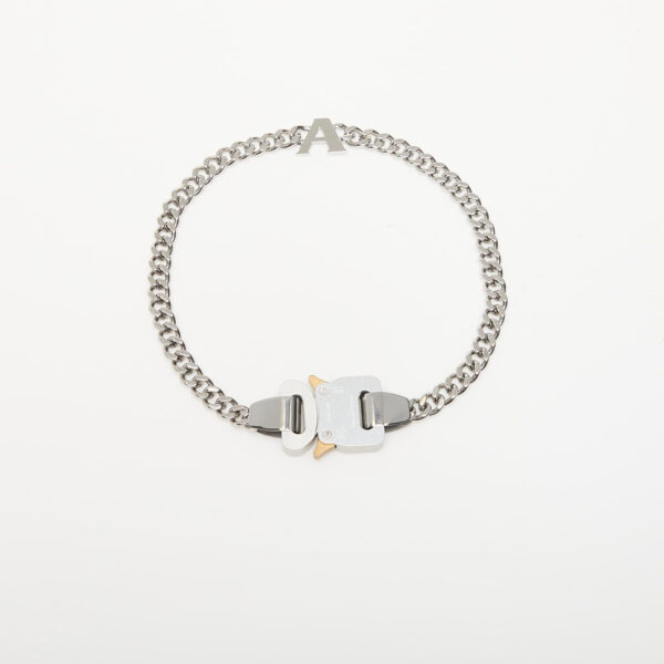 Alyx Studio Buckle Necklace With Charm Silver M-alacsony-ár