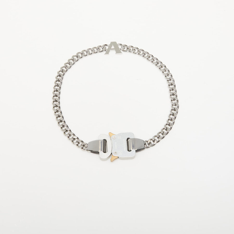 Alyx Studio Buckle Necklace With Charm Silver M-alacsony-ár