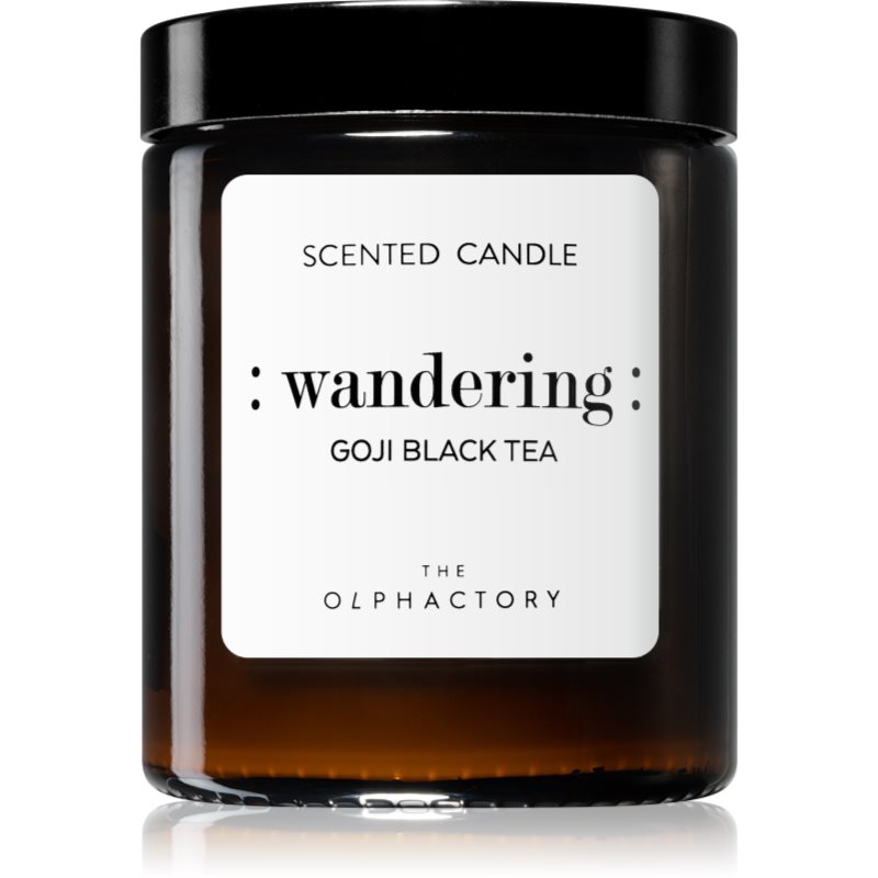 Ambientair The Olphactory Goji Black Tea illatgyertya Wandering 135 g-Ár