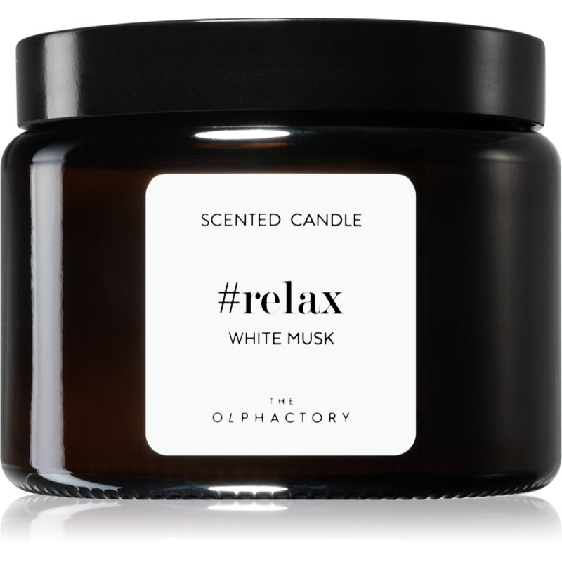 Ambientair The Olphactory White Musk illatgyertya (brown) Relax 360 g-Ár
