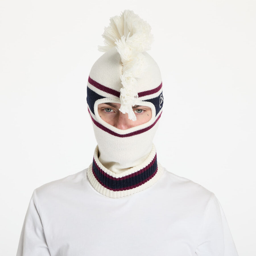 Ambush Fringe Knit Balaclava Tofu/ Tofu Universal-alacsony-ár