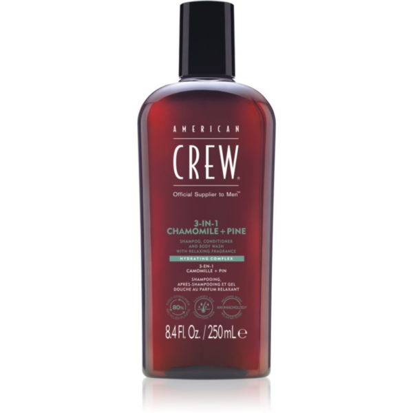 American Crew 3 in 1 Chamimile + Pine 3 az 1 sampon