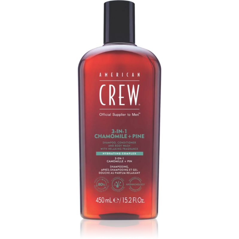 American Crew 3 in 1 Chamimile + Pine 3 az 1 sampon