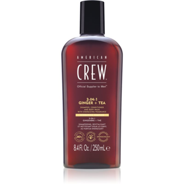 American Crew 3 in 1 Ginger + Tea 3 az 1 sampon