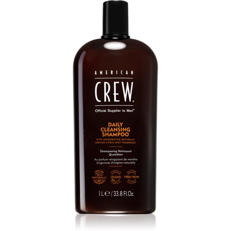 American Crew Daily Cleansing Shampoo tisztító sampon uraknak 1000 ml-Ár