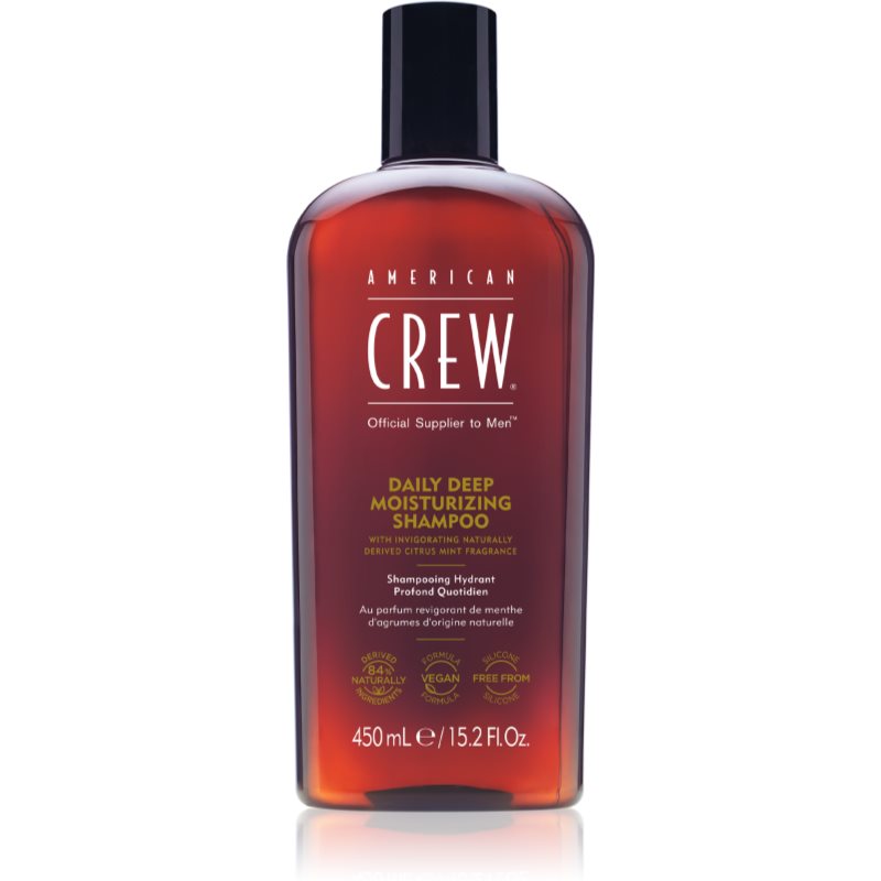 American Crew Daily Deep Moisturizing Shampoo hidratáló sampon uraknak 450 ml-Ár