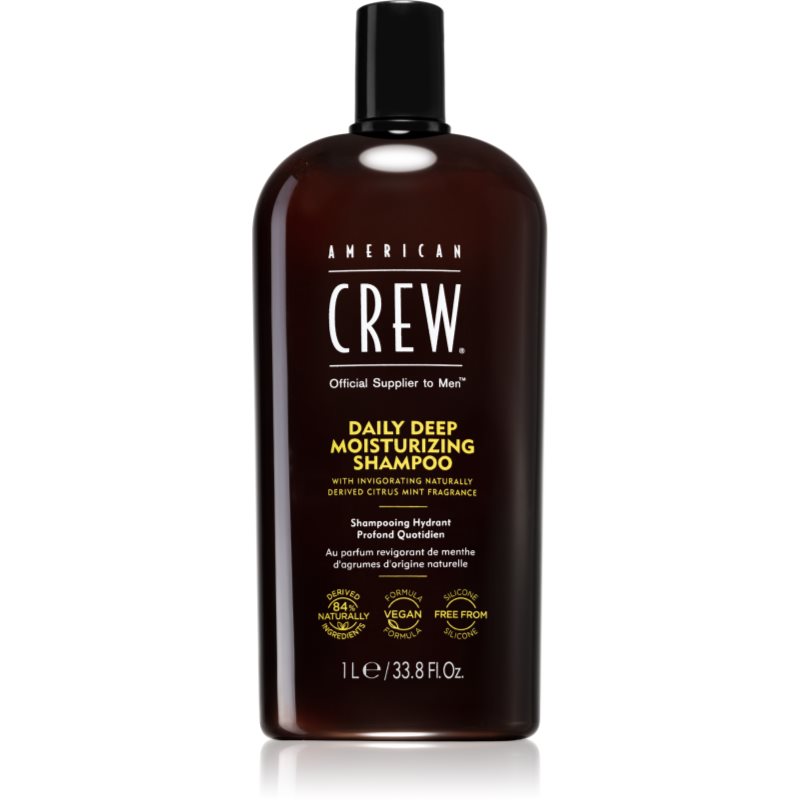 American Crew Daily Moisturizing Shampoo sampon napi hajmosásra hidratáló hatással uraknak 1000 ml-Ár