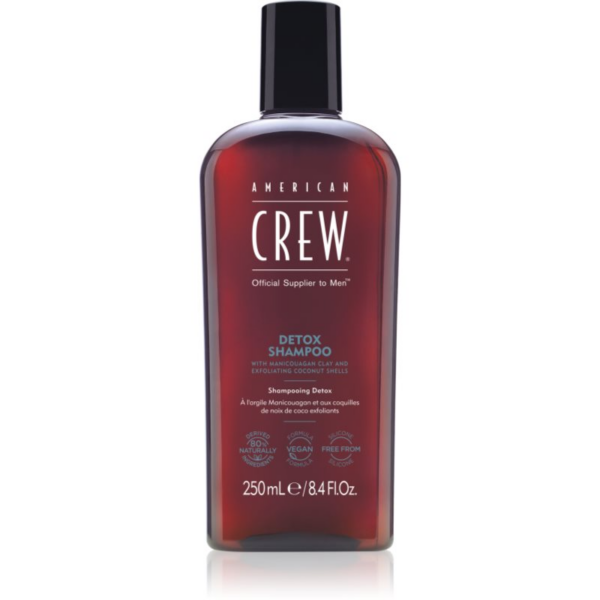 American Crew Detox Shampoo sampon hajra uraknak 250 ml