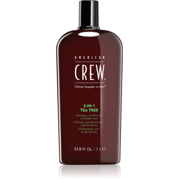 American Crew Hair & Body 3-IN-1 Tea Tree sampo