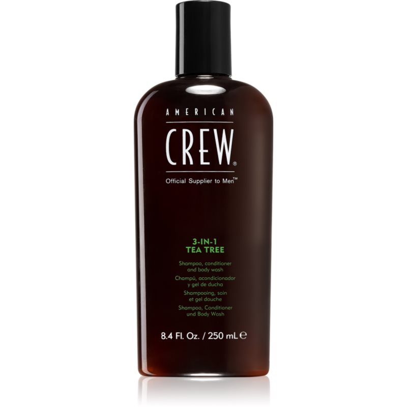 American Crew Hair & Body 3-IN-1 Tea Tree sampo
