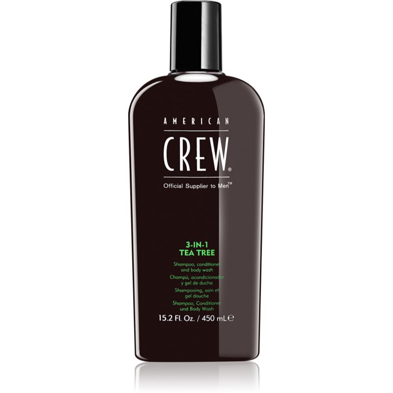 American Crew Hair & Body 3-IN-1 Tea Tree sampo