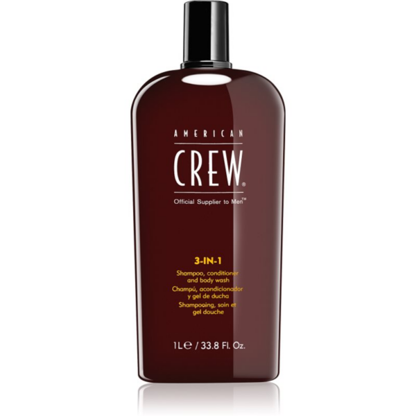 American Crew Hair & Body 3-IN-1 sampo