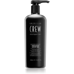 American Crew Shave & Beard Precision Shave Gel borotválkozási gél az érzékeny arcbőrre 450 ml-Eredeti
