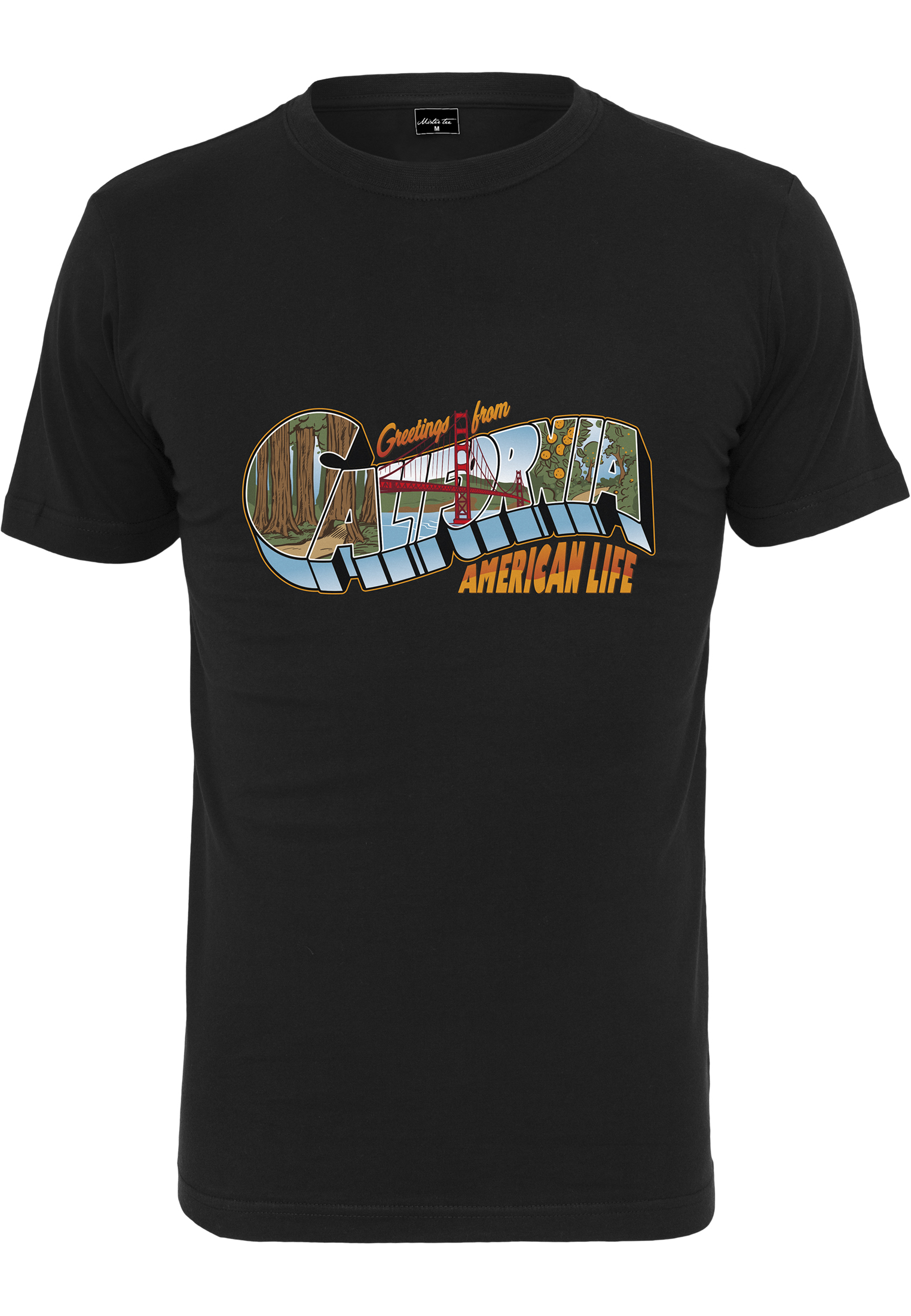 American Life Greetings Tee black