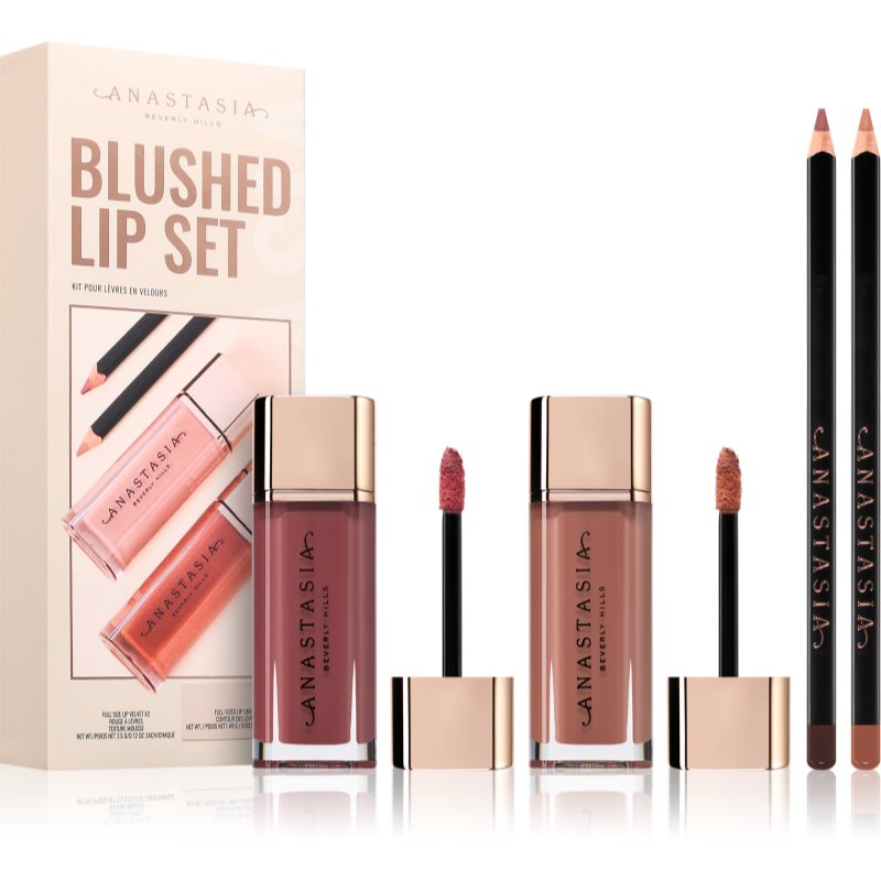Anastasia Beverly Hills Blushed Lip Set ajándékszett az ajkakra