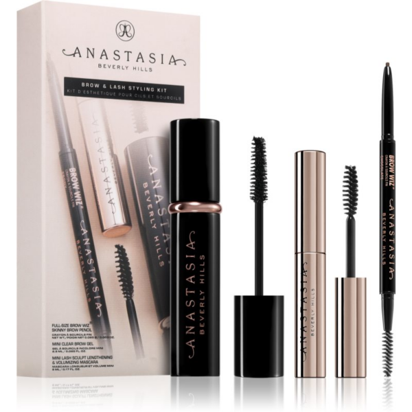Anastasia Beverly Hills Brow & Lash Styling Kit ajándékszett szem és szemöldök számára árnyalat Soft Brown