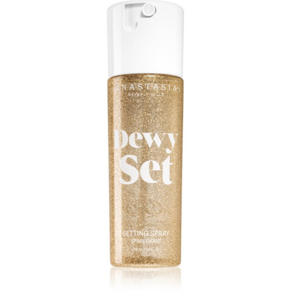 Anastasia Beverly Hills Dewy Set Setting Spray élénkítő permet az arcra illattal Coconut & Vanilla 100 ml-Ár