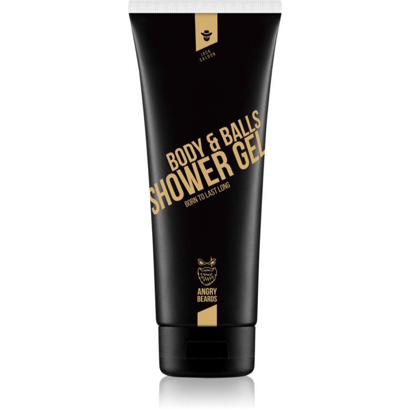 Angry Beards Jack Saloon Shower Gel hidratáló tusoló gél uraknak 230 ml-Ár