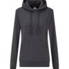 Anthracite Hooded Sweat Fruit of the Loom