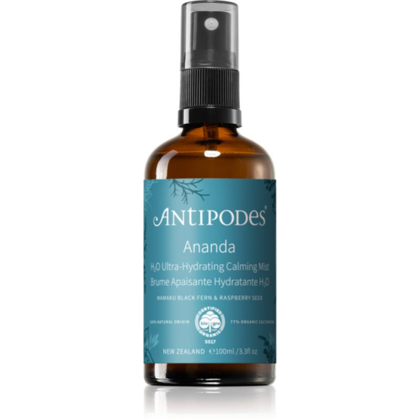 Antipodes Ananda H₂O Ultra-Hydrating Calming Mist antioxidáló tonik spray -ben 100 ml-Ár