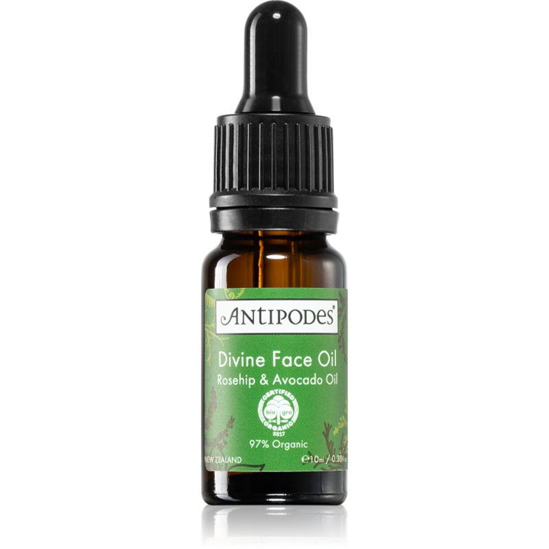 Antipodes Divine Face Oil Rosehip & Avocado Oil védő szérum a bőröregedés első jeleinek eltüntetésére 10 ml-Ár