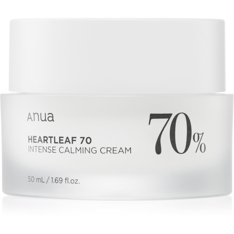 Anua Heartleaf 70% Intense Calming Cream intenzív nyugtató és védő krém minden bőrtípusra