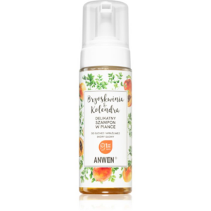 Anwen Peach & Coriander tisztító hab a száraz és érzékeny fejbőrre 170 ml-Ár