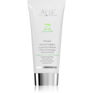 Apis Natural Cosmetics Acne-Stop Professional mélyen tisztító maszk az aknéra hajlamos zsíros bőrre 200 ml-Ár