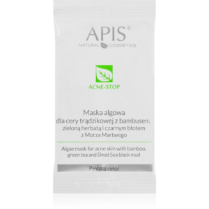 Apis Natural Cosmetics Acne-Stop Professional tisztító és lágyító maszk az aknéra hajlamos zsíros bőrre 20 g-Ár
