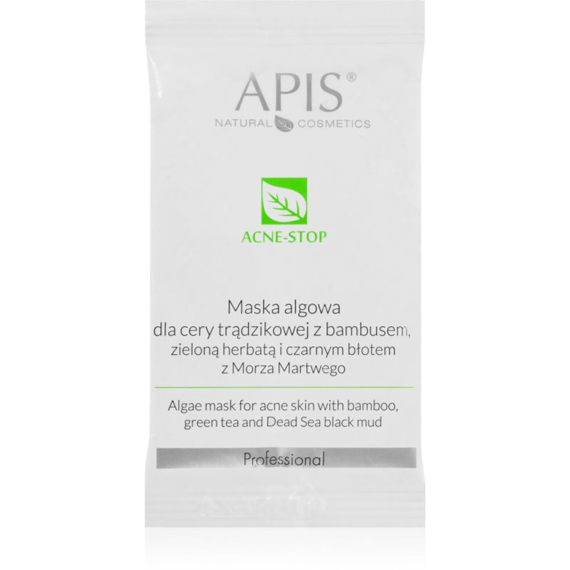 Apis Natural Cosmetics Acne-Stop Professional tisztító és lágyító maszk az aknéra hajlamos zsíros bőrre 20 g-Ár