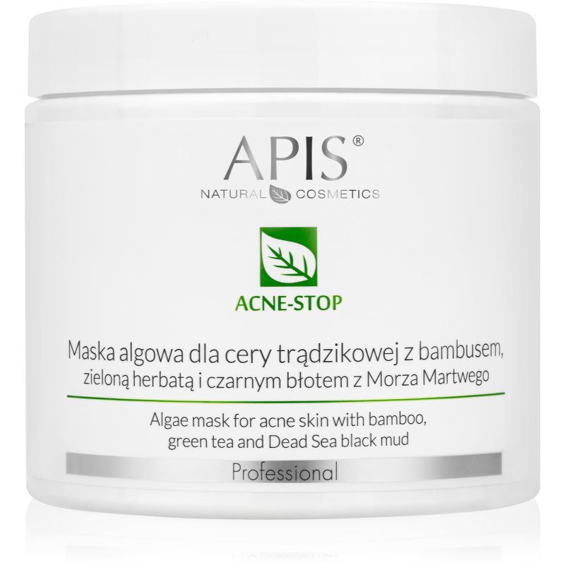 Apis Natural Cosmetics Acne-Stop Professional tisztító és lágyító maszk az aknéra hajlamos zsíros bőrre 200 g-Ár
