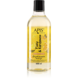 Apis Natural Cosmetics Harmony Shot Yuzu & Cardamom harmonizáló tusfürdő gél 500 ml-ár