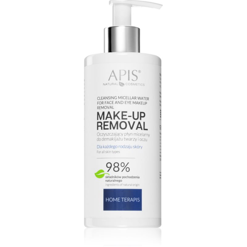 Apis Natural Cosmetics Home TerApis tisztító micellás víz az arcra és a szemekre 300 ml-Ár