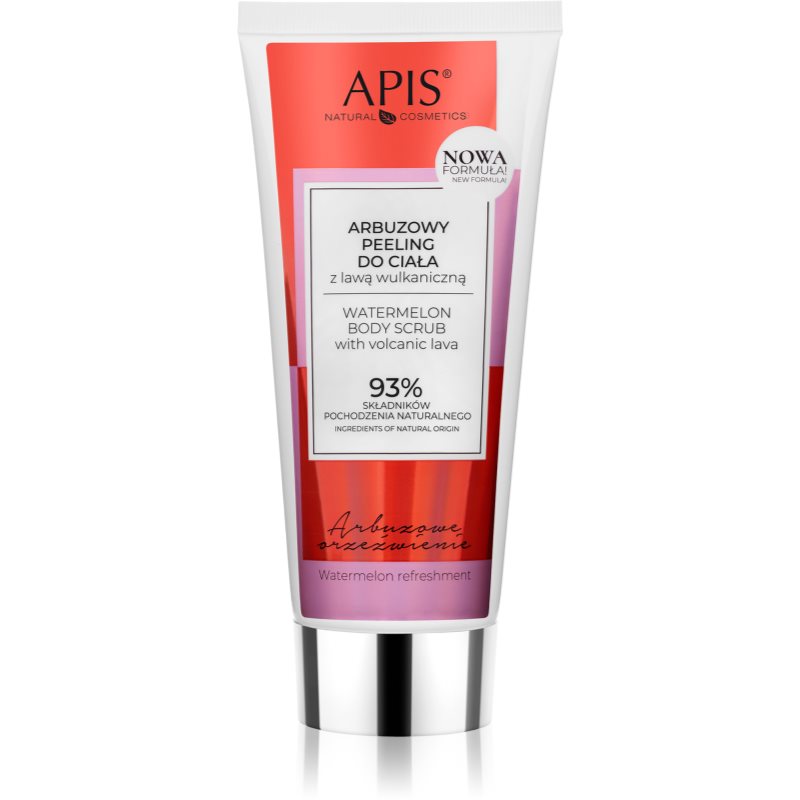 Apis Natural Cosmetics Watermelon Refreshment testpeeling with volcanic lava 200 ml