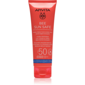 Apivita Bee Sun Safe Hydra Fresh Milk SPF50 naptej arca és testre SPF 50 100 ml-Ár