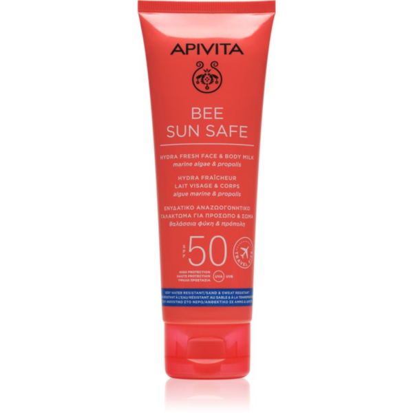 Apivita Bee Sun Safe Hydra Fresh Milk SPF50 naptej arca és testre SPF 50 100 ml-Ár